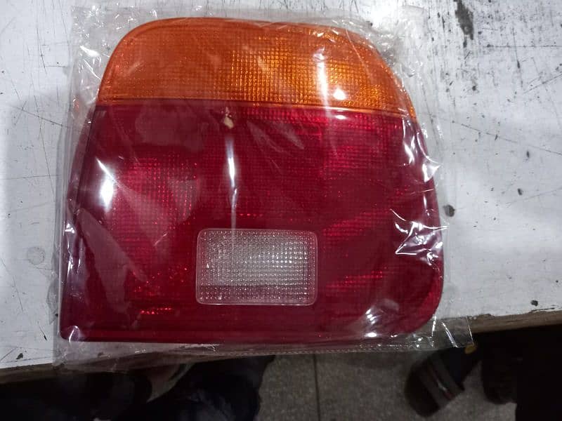 Baleno tail light lenz white orange 1