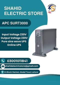 APC SMART UPS 3000VA ,5000VA 10KVA ,20KVA ,40KVA ALL MODELS