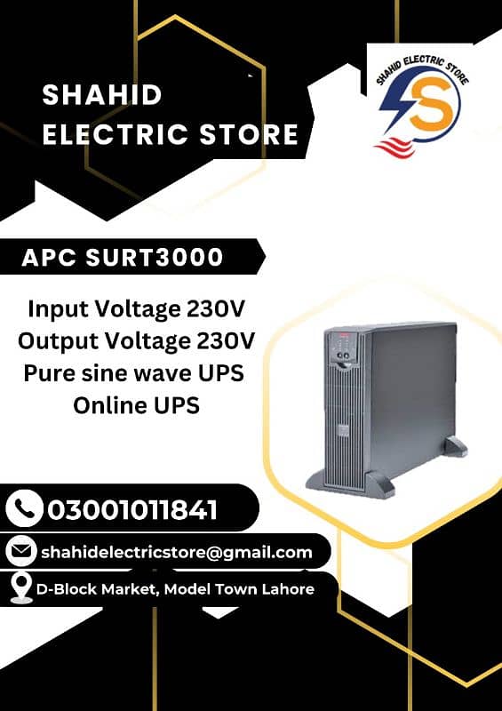 APC SMART UPS 3000VA ,5000VA 10KVA ,20KVA ,40KVA ALL MODELS 2