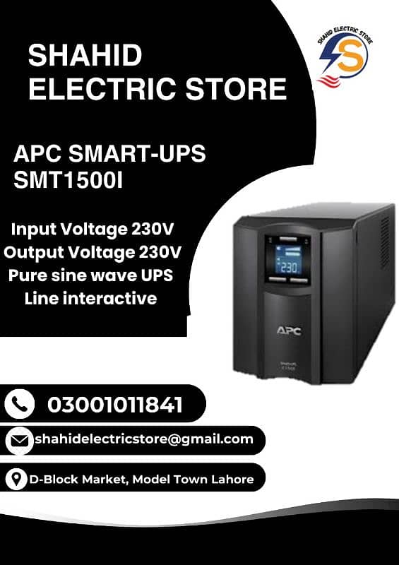 APC SMART UPS 3000VA ,5000VA 10KVA ,20KVA ,40KVA ALL MODELS 7