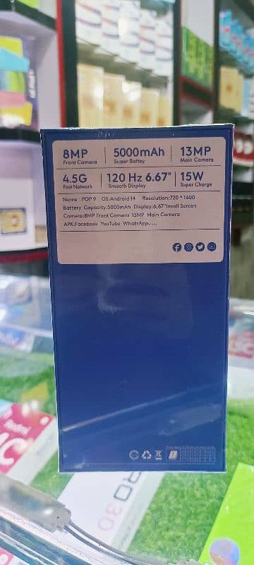 tecno p0p 9 16/512 gb 1