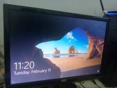 AOC LED Monitor 19 inch 10/10 condition