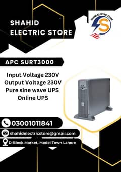 ONLINE UPS,3KVA,5KVA,10KVA, 20KVA, LITHIUM BATTERY FREDH STOCK