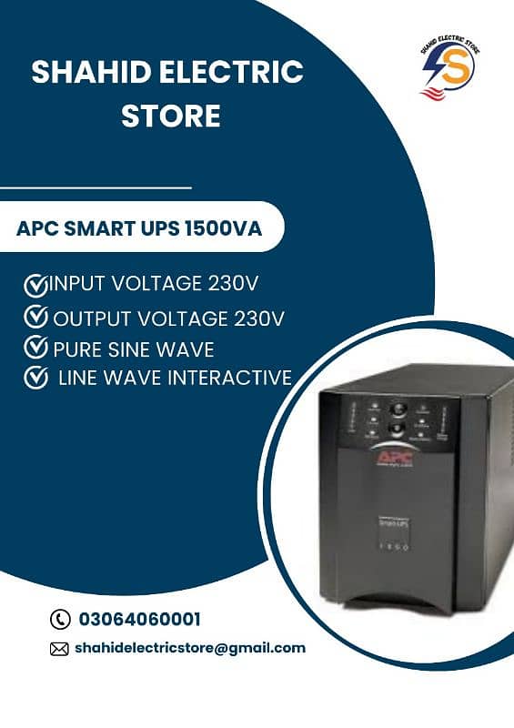 ONLINE UPS,3KVA,5KVA,10KVA, 20KVA, LITHIUM BATTERY FREDH STOCK 14