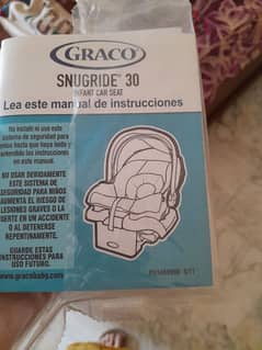 infant car seat by graco with cot