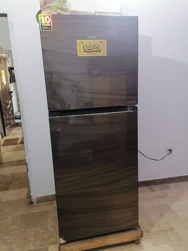 Haier fridge model hrf398 6 months used 0