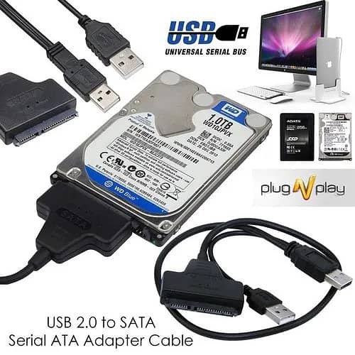 SATA to USB Cable, BENFEI USB to SATA III Hard Driver Adapter 3