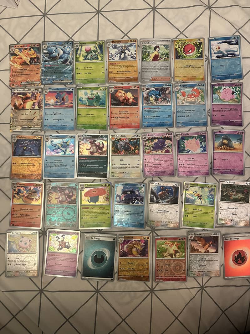 Pokemon cards from 151 Booster (100+ Cards) 0