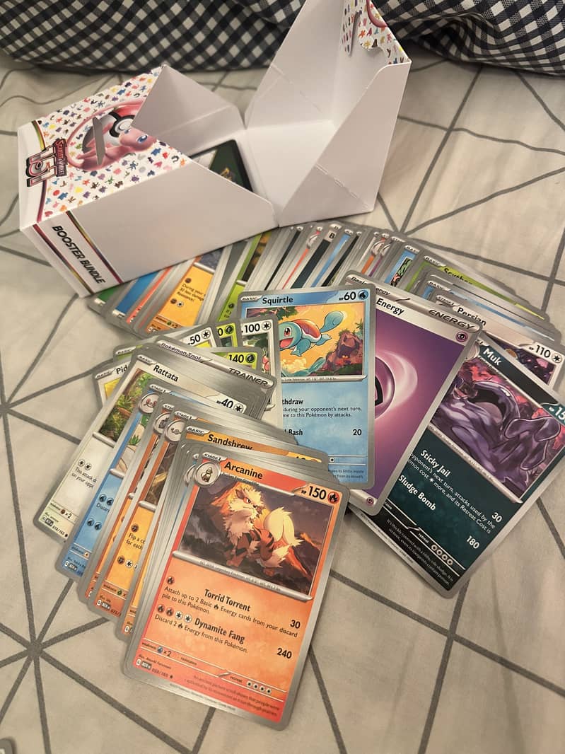 Pokemon cards from 151 Booster (100+ Cards) 2