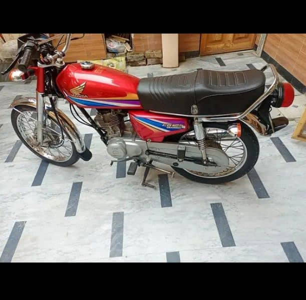 Honda cg 125cc bike 2009 Modal for sale 2