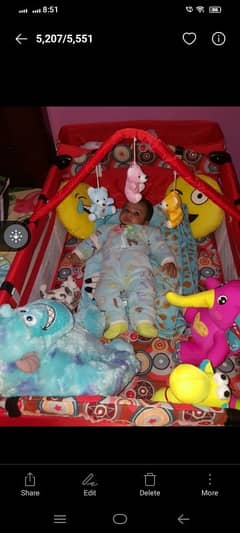 baby bed or play pen