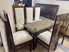 Stylish 6 chairs Dining set dha