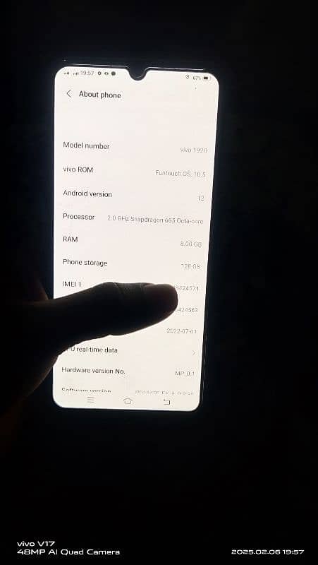 vivo s1 pro good mobile saf condition 8/128 0