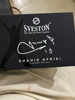 Sveston Chronograph Shahid Afridi limited edition