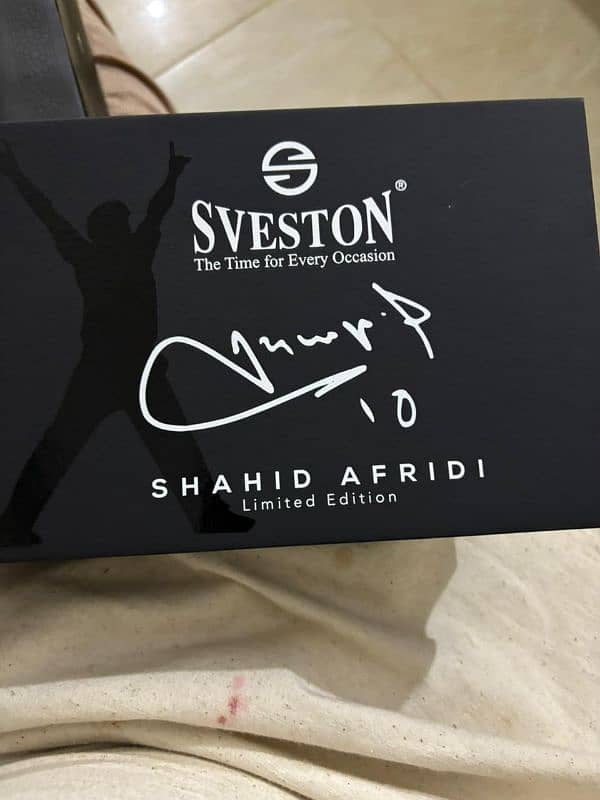 Sveston Chronograph Shahid Afridi limited edition 0