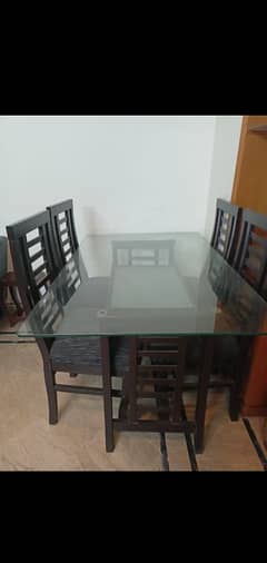 Dining table 6 seater set