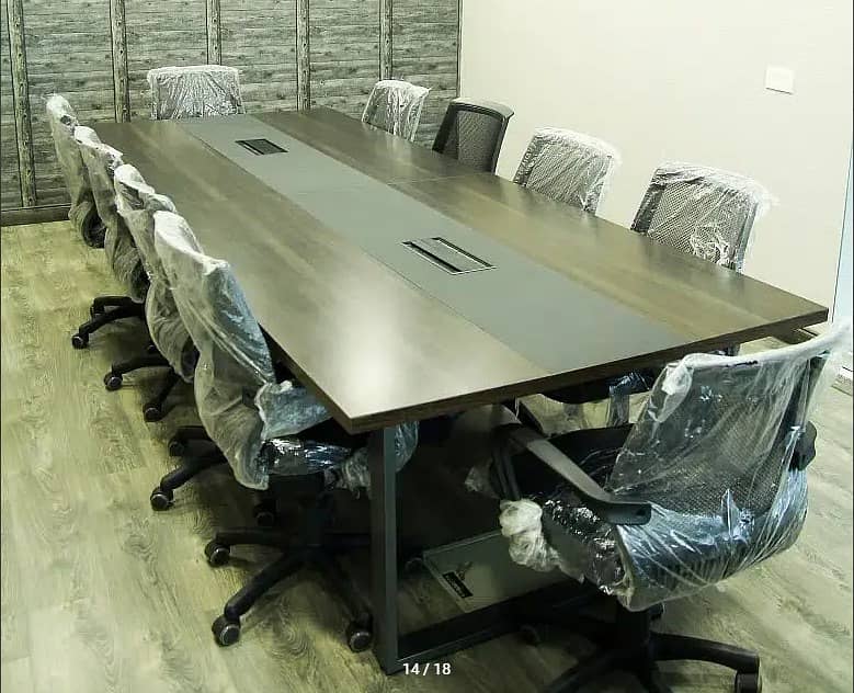 Call Center Table, Modern Conference Table, Elevate Your Meeting 12