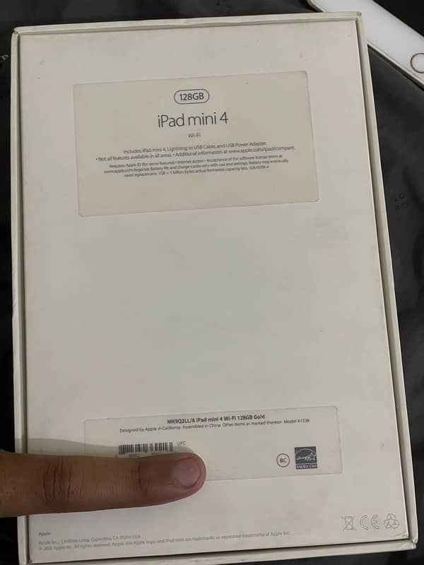 iPad mini 4 128gb 10