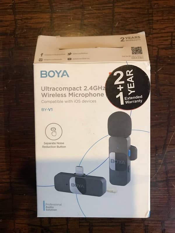 Boya Mic Noise Cancelation 1