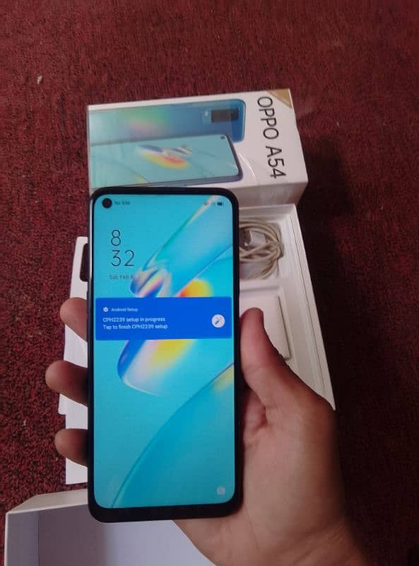 NonPTA Oppo A54 4/128 New Condition With Box 0