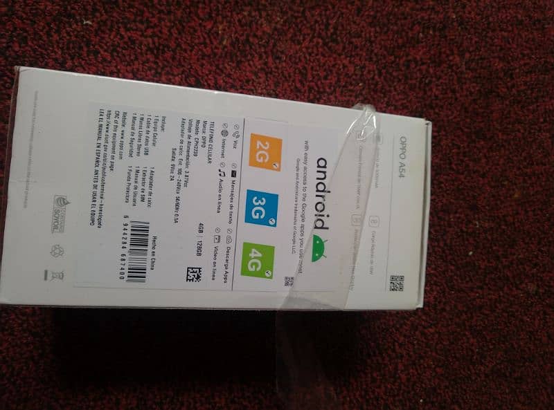 NonPTA Oppo A54 4/128 New Condition With Box 6