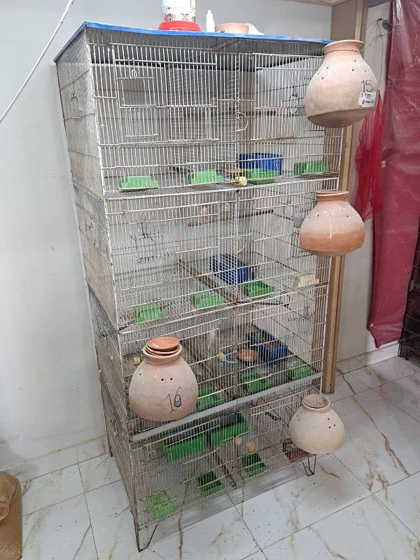 5 portion cgae and 4 portion cage 4