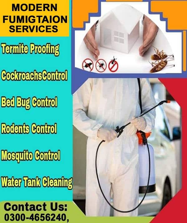 Pest control , fumigation , termite , cockroach , bed bugs on discount 6