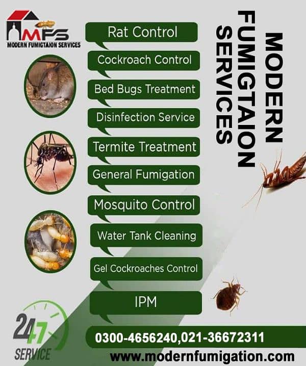 Pest control , fumigation , termite , cockroach , bed bugs on discount 12