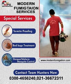 Pest control, fumigation, termite, cockroach, bed bugs on discount