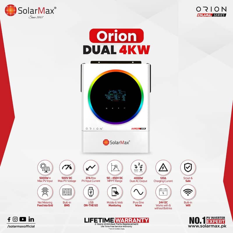 solar max 1.5kw 2.4kw 3kw 3.8kw 4kw 6kw 8kw 11kw All Models Available 0