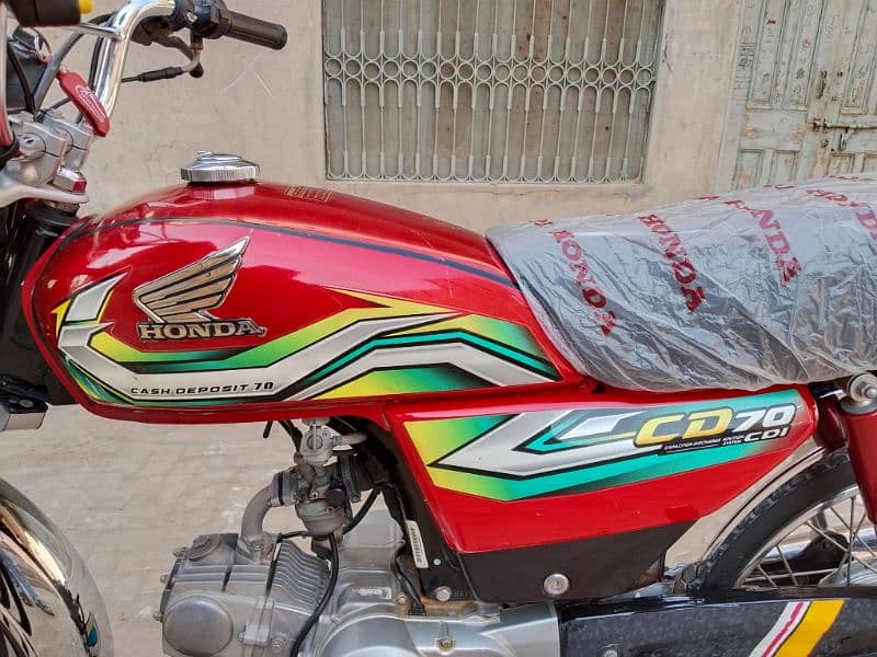 Honda CD 70 motorcycle for sale model 2023 03057210160//03708340134 15