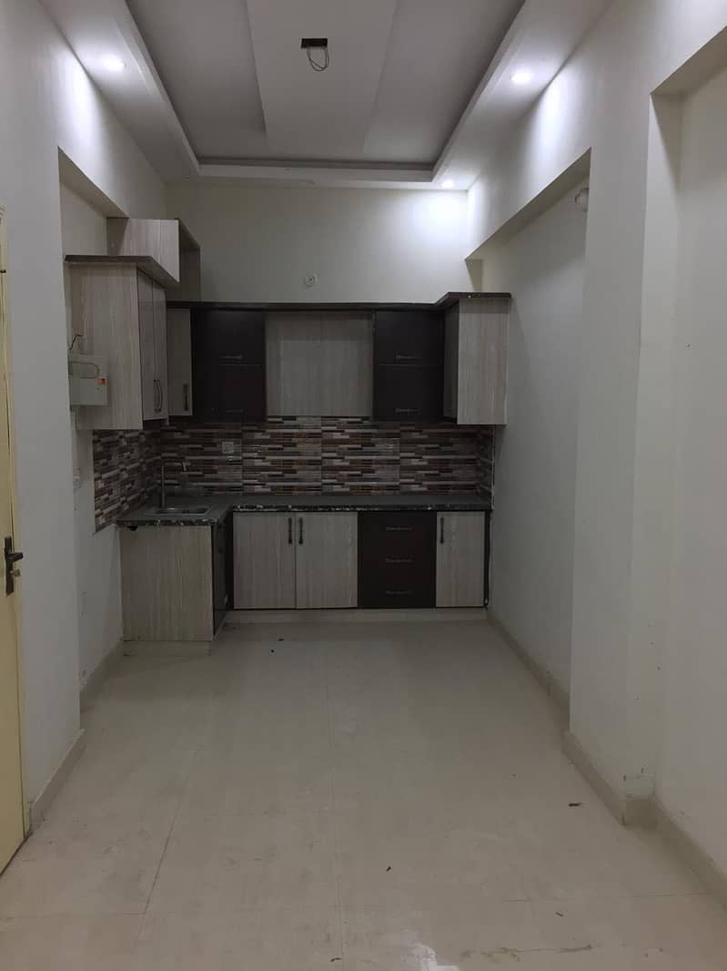 500 Sqft 1 Bed Lounge Ground Floor Flat For Sale In Karachi University Society 0