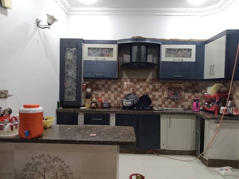 3 Bed Lounge (Leased) 3rd floor with roof Apartment Available for sell in PCSIR Society 2