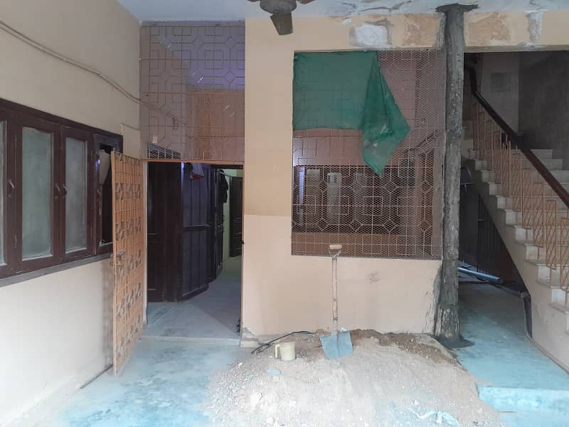 2 Bed Drawing Dining Ground Floor 200 Ghz Portion For Rent North Nazimabad Block A 12