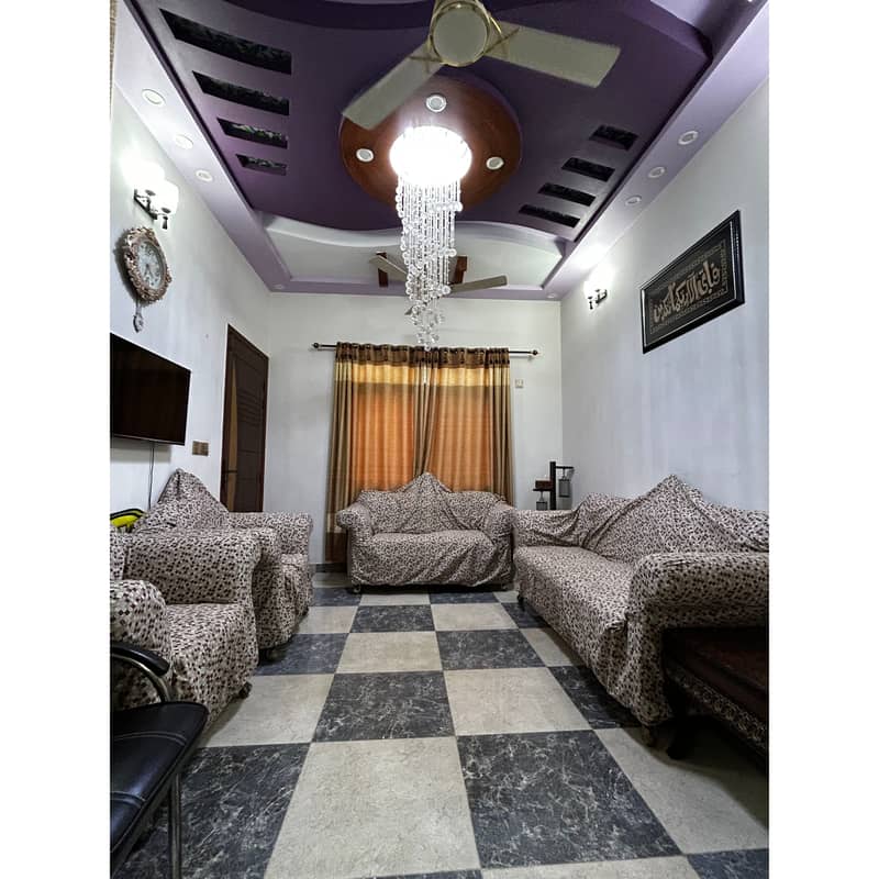 120 Sq Yards West Open Ground+1 Floor House For Sale In Gwalior Cooperative Housing Society Karachi 0