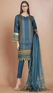 Women 3 Piece Lawn Suites in Zellbury,Nishat,Bin Saleem,Saya and More 5