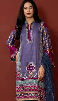 Women 3 Piece Lawn Suites in Zellbury,Nishat,Bin Saleem,Saya and More 6