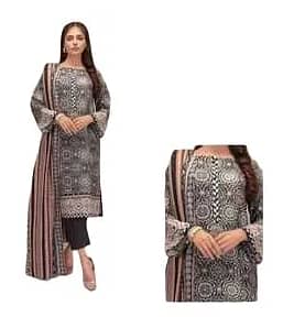 Women 3 Piece Lawn Suites in Zellbury,Nishat,Bin Saleem,Saya and More 7