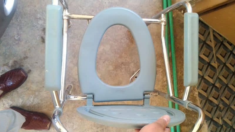 disabled washroom chair for sell full new not use 0