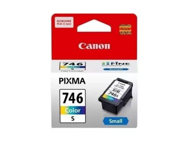 Canon 746s Colour Ink cartridges New (Packed) 0