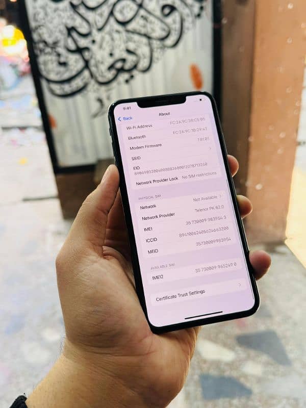 iphone Xs max Non PTA Not JV Waterpack 5