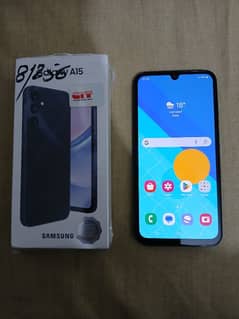 Samsung A15 just box open