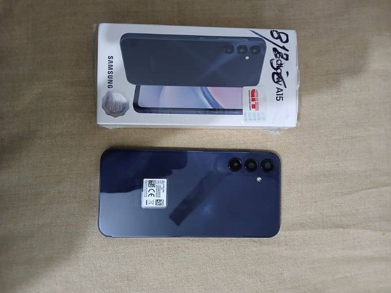 Samsung A15 just box open 1