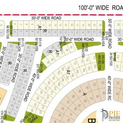 120 Square Yard Plot For Sale Block C West Open 8