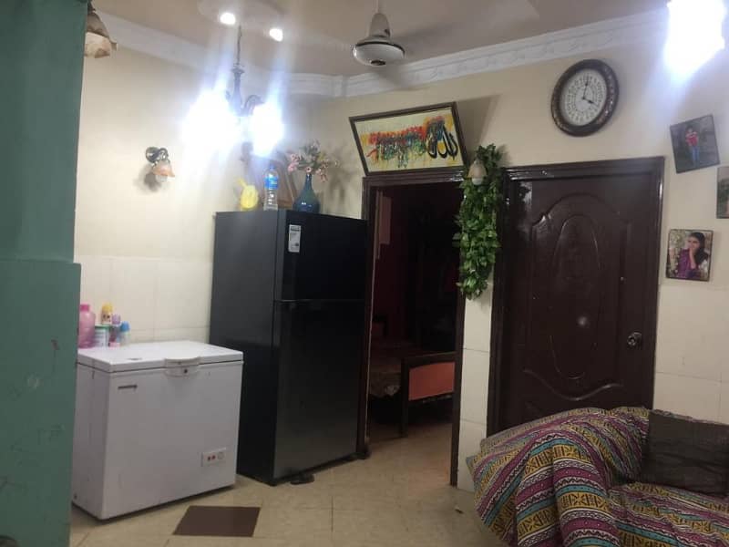 Well Maintained Flat For Sale In North Karachi Sector 14/H 6