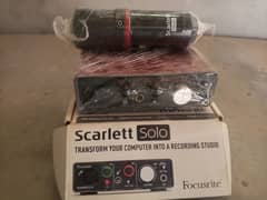 Complete Professional Studio Package, Focusrite Scarlet