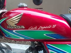 Honda 70 model 2018 Total genuine