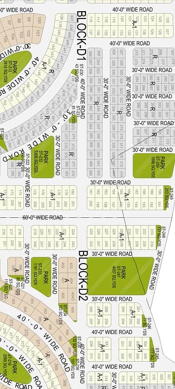 West Open Park Facing 160 Yards Plot For Sell 1