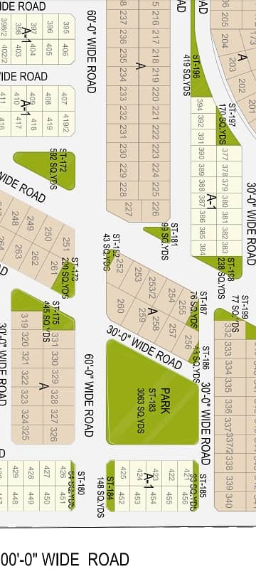 240 Yards West Open Boulevard Plot For Sell In Naya Nazimabad 1