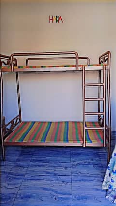 DOUBLE STORY IRON BED